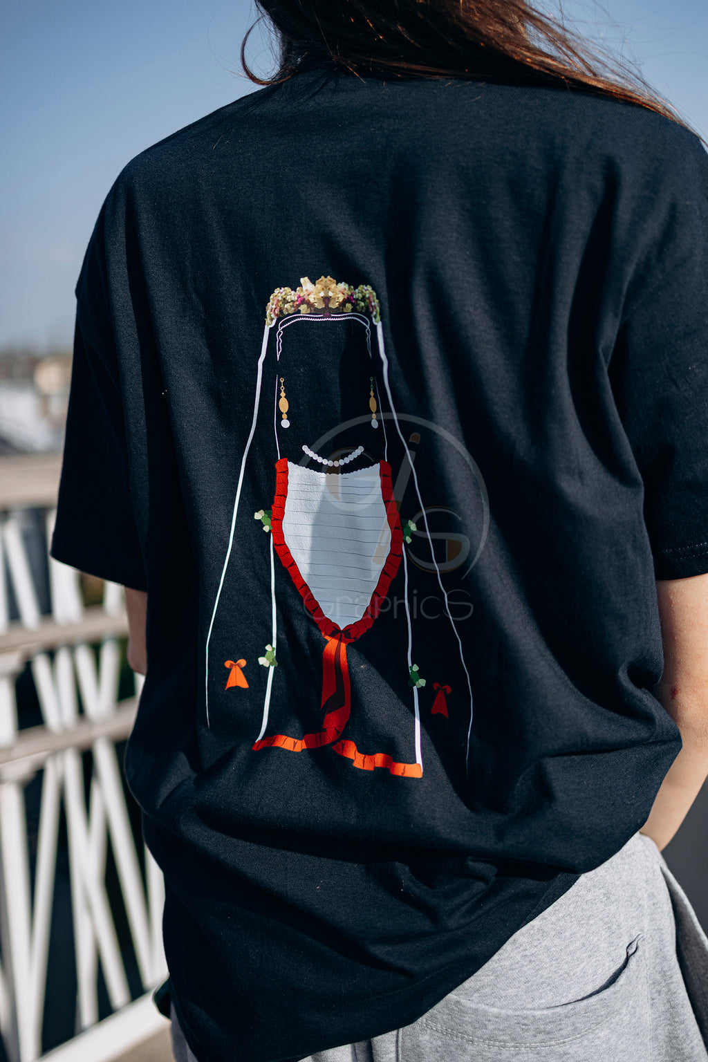 T-shirt adulte Mme Goliath géant Ath
